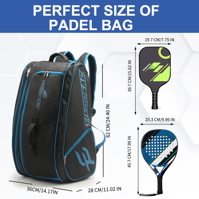 High Quality Padel Bag with Modern Pickleball Style