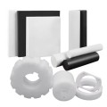 フッ素樹脂 PTFE GF25 ガラス繊維入り PTFE (25%)