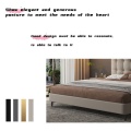 Soft and comfortable double bed