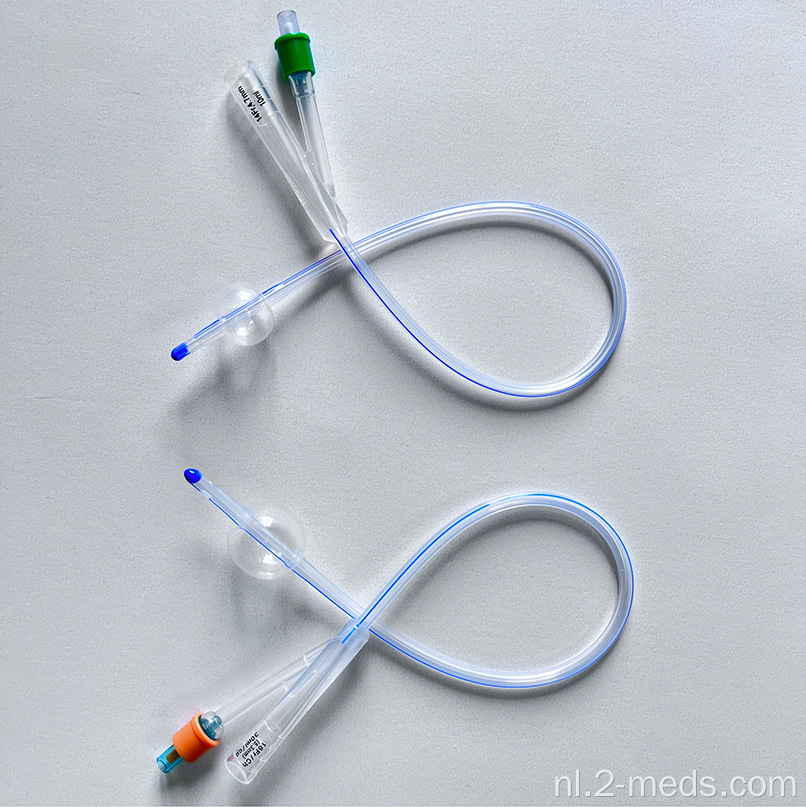 Wegwerp alle siliconen 2 -weg Foley Catheter