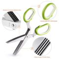 Herb Scissors Kitchen Cutting Shear with Safety Cover