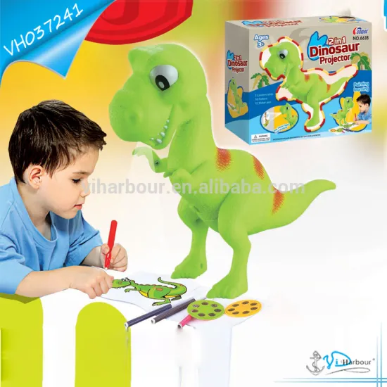 Dinosaur Drawing Projector Toy 4 in 1