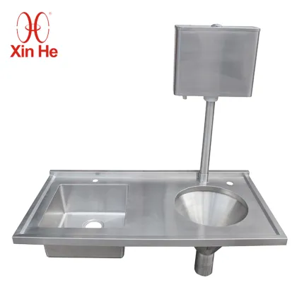 Sluice sink flush valve