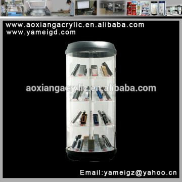 New Fashion High Quality Imported rotating led acrylic mobile phone display stand