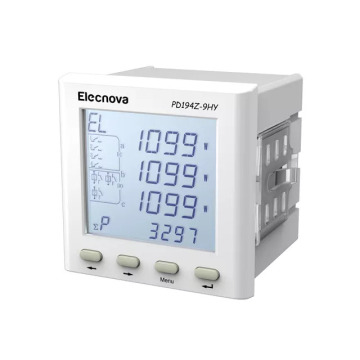 Panel Mounted Kwh Meter RS485 Communication 3 Phase