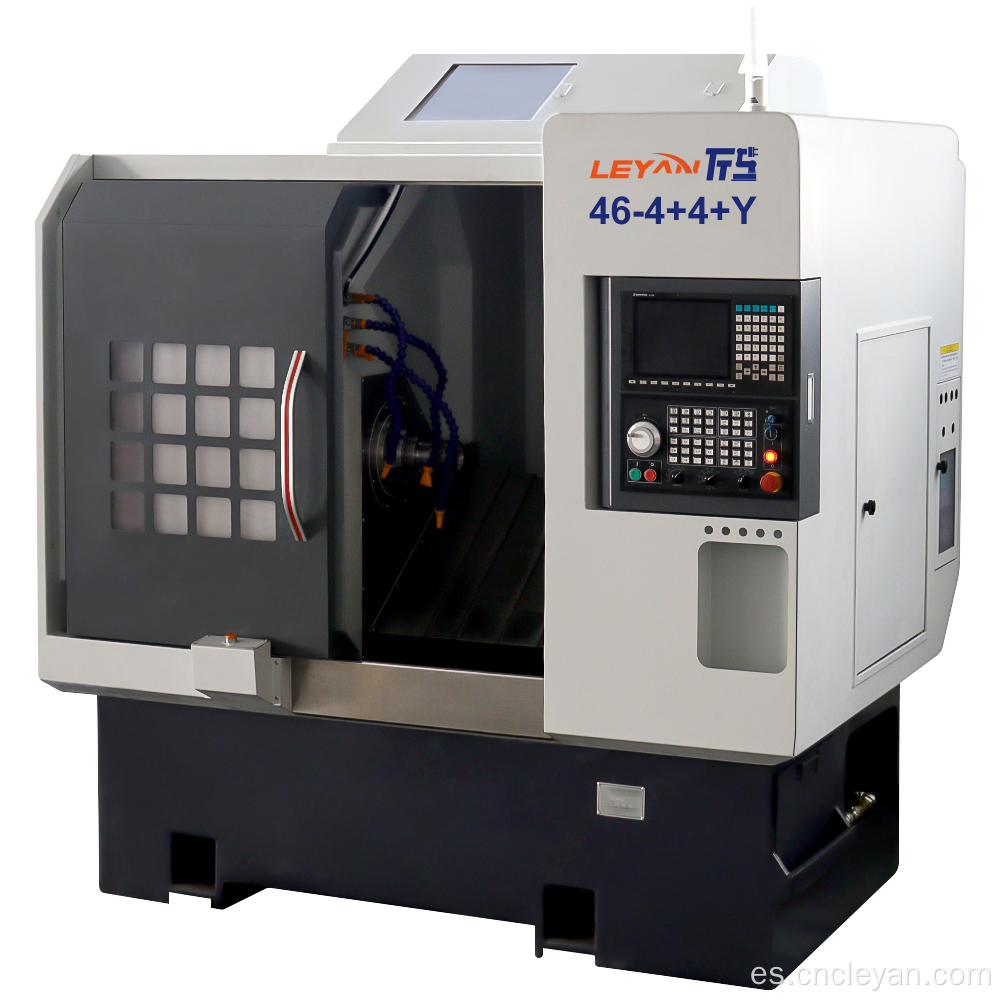 CK46-4+4+Y Máquina automática de giro y fresado de CNC