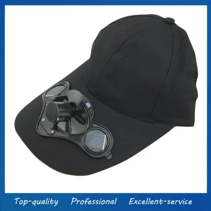 Cool solar fan hat wholesale custom solar powered fan hats