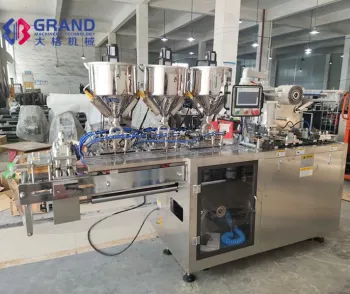 Dpp-180h Paste Peanut Butter Honey Blister Packing Machine