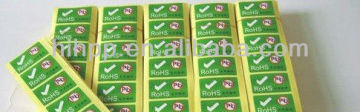 Printed food label