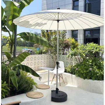 Outdoor centre pillar sun umbrella