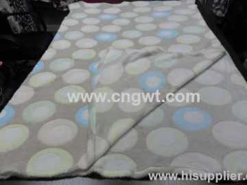 Printed Coral Fleece Blanket 