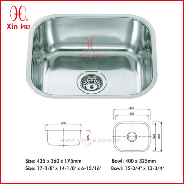 304 stainless steel kichen sink hot sale