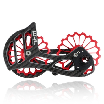 Ceramic Rear Derailleur Pulley Wheel 17T for Shimano 5800/6000/7000/8000 Carbon Fiber Guide Wheel