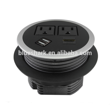 Table Socket with US power and HDMI
