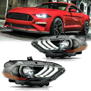 Factory Price Car Headlight Auto Headlight for Ford Mustang 2018-2021 USA Type
