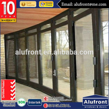 Soundproof interior bi-fold interior doors folding door