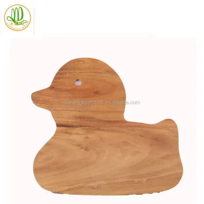 Bamboo Chicken-Shaped Acacia Wood Cutting Board