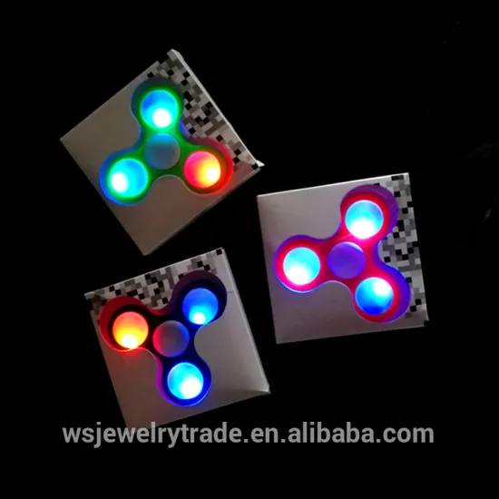 LED Hand Fidget Spinners Toy Hot Sell