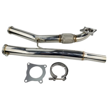 Exhaust Turbo Downpipe for 06-09 VW Golf GTI, Jetta, Audi A3 2.0T FSI