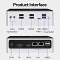 Intel Core Dual LAN Dual DDR4 Mini PC