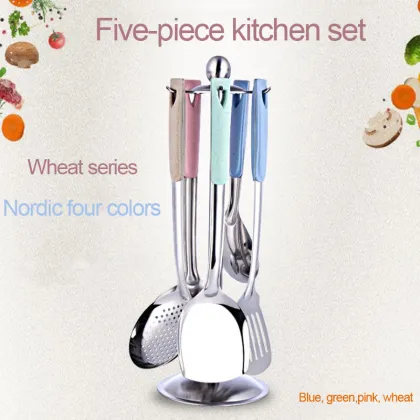 Five-Piece Stainless Steel Kitchenware