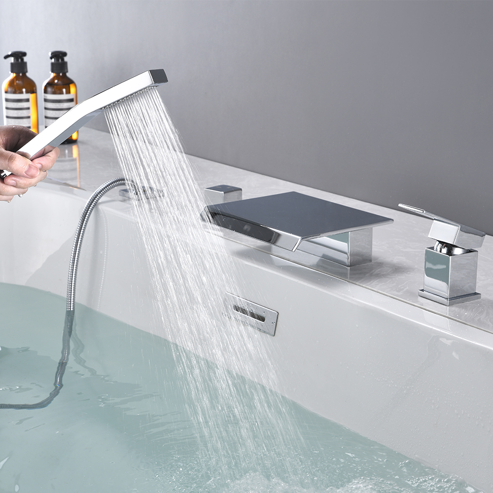 Deck mount bathtub faucet 1726cp 3