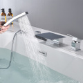 Robinet de baignoire en laiton en chrome