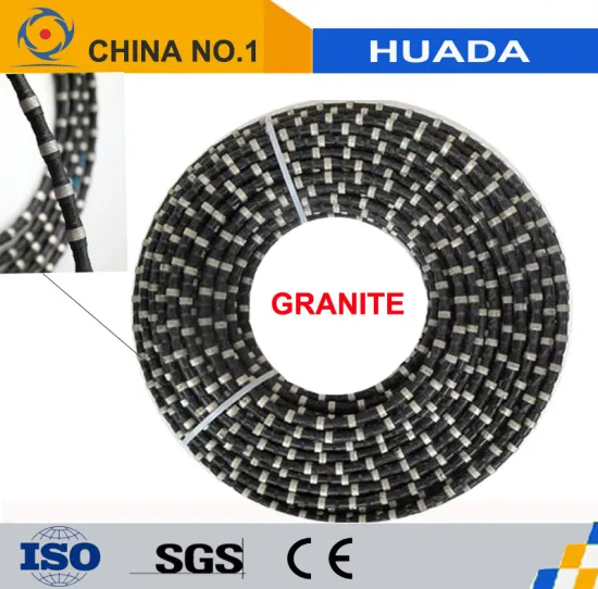 High Efficiency Stone Quarry Sawing Diamond Wire saw for Granite
