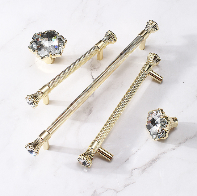 gold kitchen drawer pulls