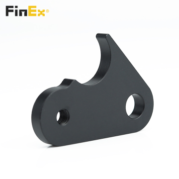 OEM CNC Machining Black Anodized Aluminum Metal Parts