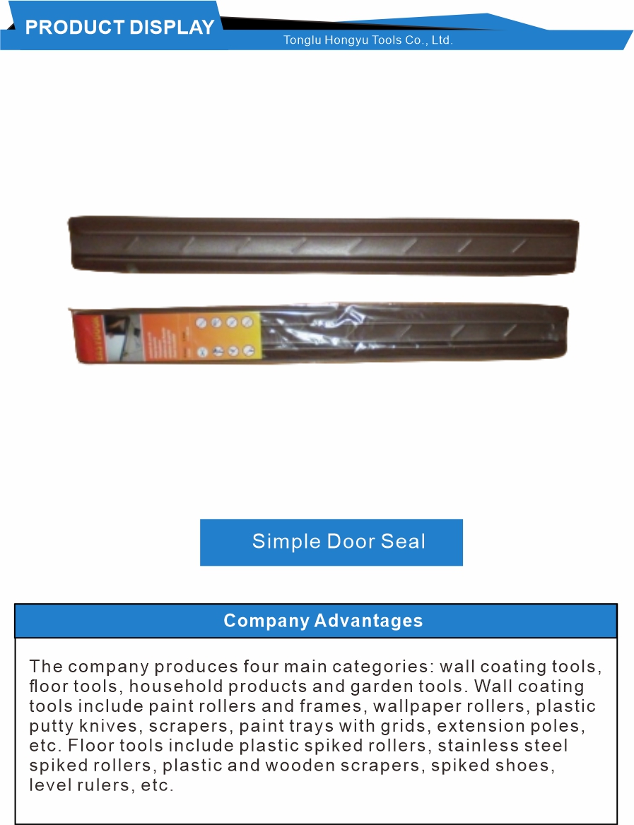 Foam PE Door Bottom Weather Stripping