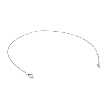 Stainless steel cable assembly with fittings 316
