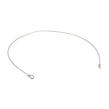 Stainless steel cable assembly with fittings 316