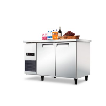 2 Doors 1.8M Air-cooling Commercial Under Counter Refrigerator