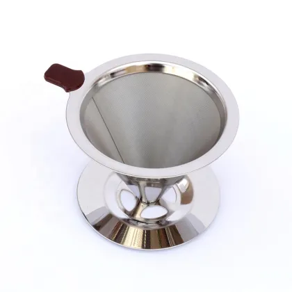 Titanium Coated Gold Coffee Grinder Filter Pour Over Clever Dripper