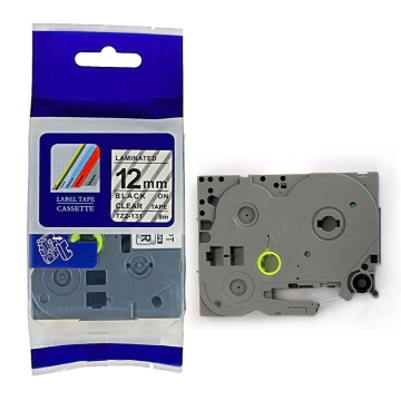12mm compatible for Brother laminated label printer tape tz-131