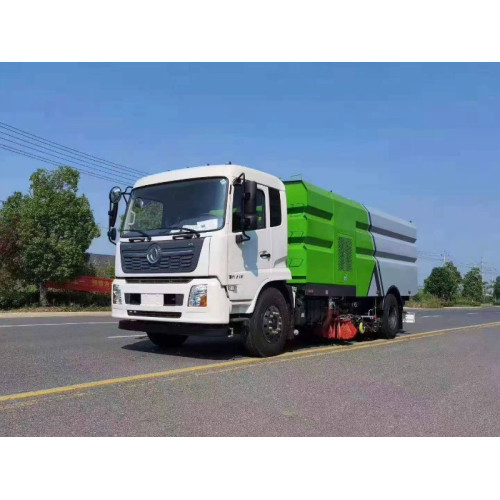 Camión barredora de polvo de carretera de alta presión de Dongfeng Tianjin