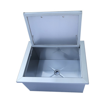 Stainless Steel Refrigeration Function Outdoor Bbq And Beverage Cooler Ice Chest