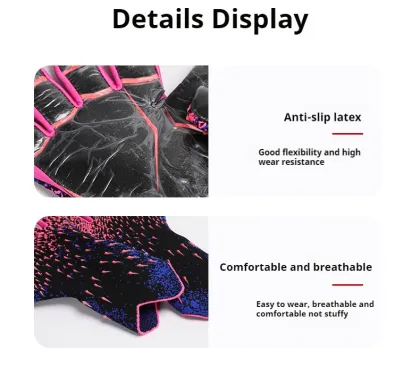 Factory Price Professional Football Goalkeeper Gloves Latex Custom Soccer Goalkeeper Gloves