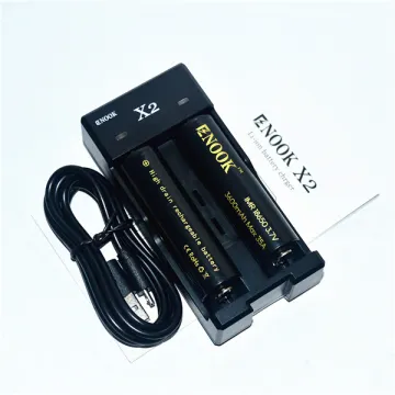 ENOOK X2 Rechargeable 18650 Battery Charger