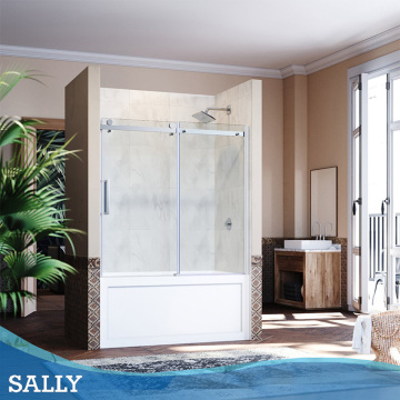 SALLY Bathroom Bathtub Bathscreen Sliding Shower Screen Door