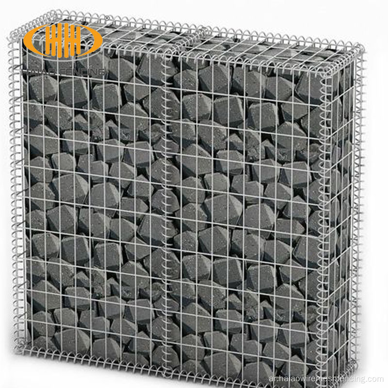 60x80mm سلة gabion ملحومة