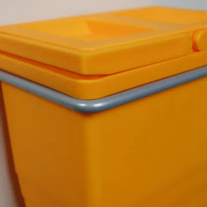 Hanging Bin Door Mounting Bracket for Cabinet Storage Laundry Bin