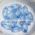 Gute Qualität der Nachahmung Acryl transparente ovale spitze Perle von China Factory hergestellt 