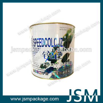 Industrial paint tube packaging tin material