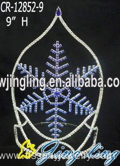 Holiday Big Snowflake Christmas Crowns