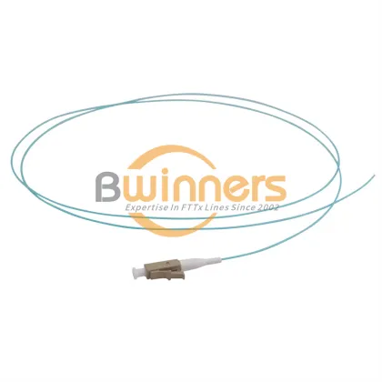 Pigtail Fiber Optik LC UPC Pigtail 50I125 OM3 0.9mm LSZH 1M