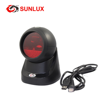 Pemindai Kode Batang Laser Omnidirectional Pemindaian Otomatis