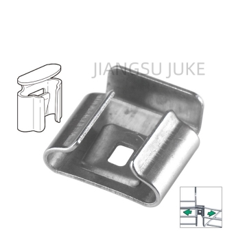 Accessoires pour le câble en mailles en acier