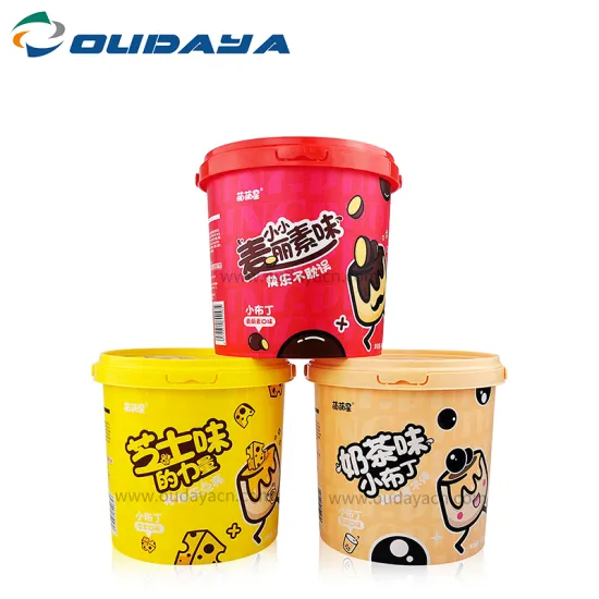 wholesale injection IML Medium color plastic bucket